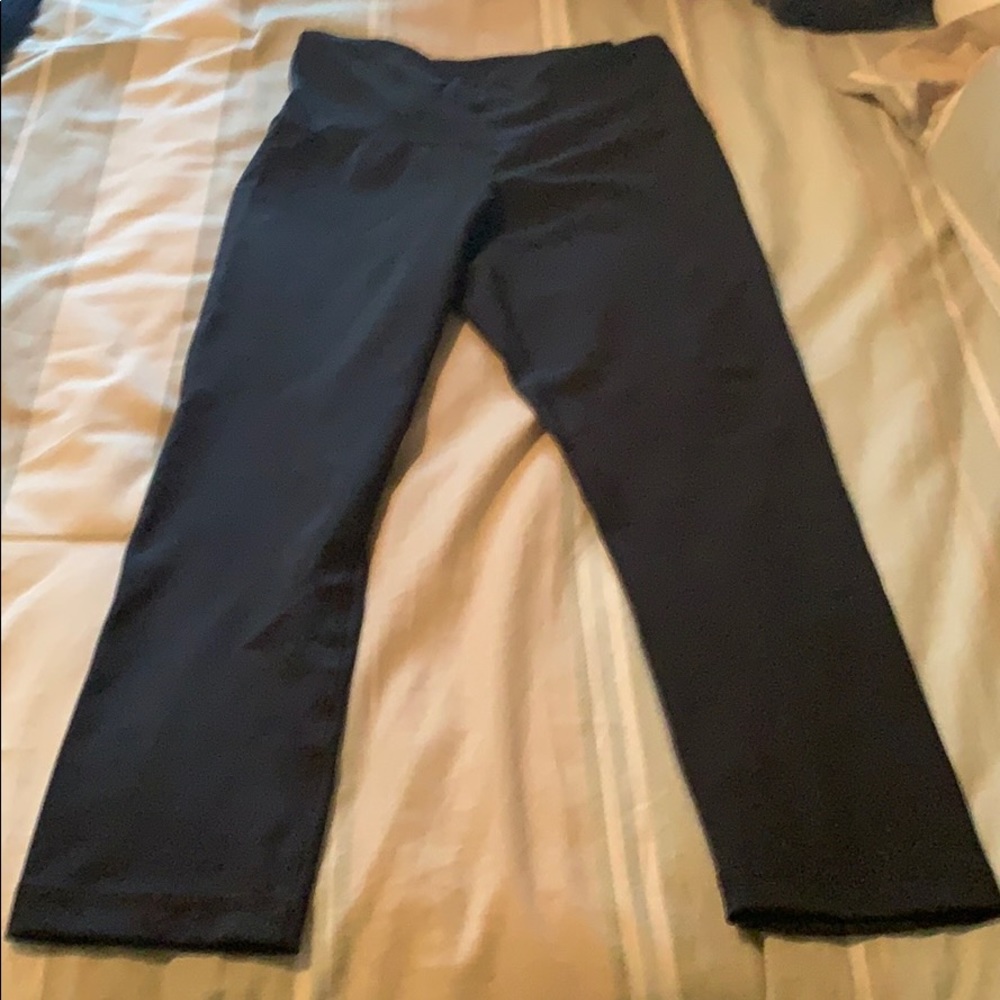 90 degree crop leggings